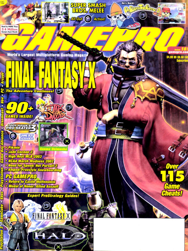 GamePro Issue 161 (February 2002) cover